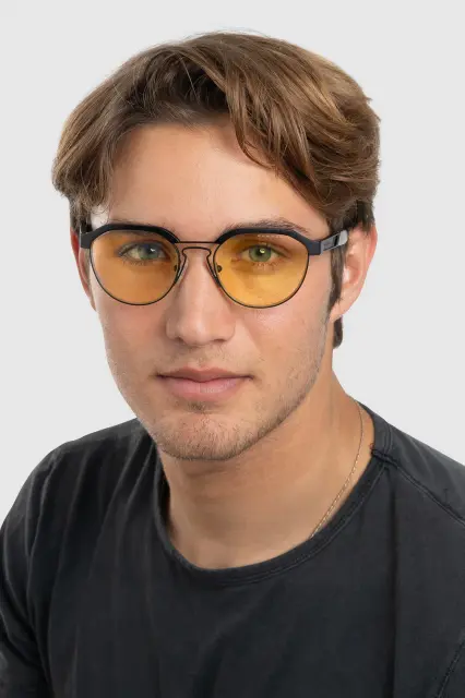 GUNNAR Campbell Computer Glasses - Onyx - Amber 
