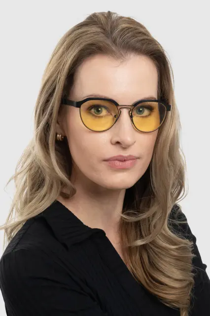 GUNNAR Campbell Computer Glasses - Onyx - Amber 