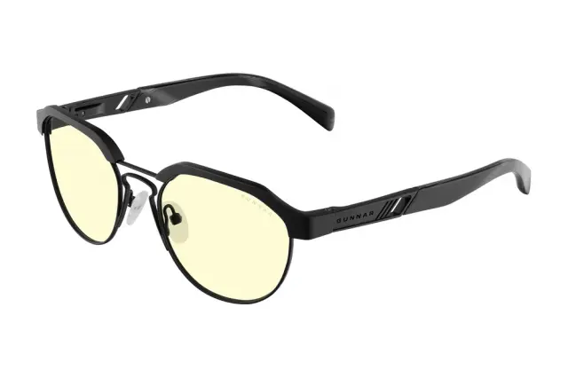 GUNNAR Campbell Computer Glasses - Onyx - Amber 