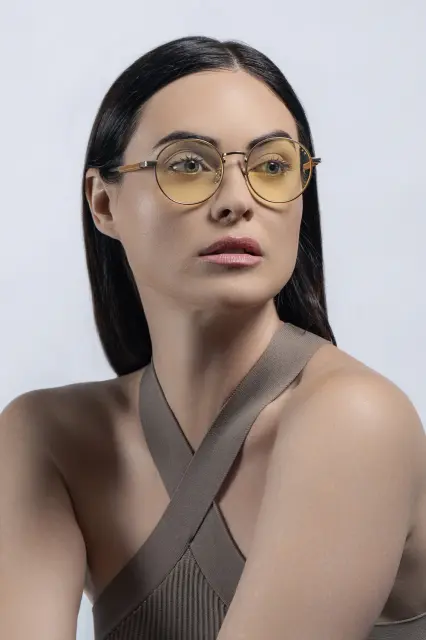 GUNNAR Ciri Computer Glasses - Meteorite/Saddle - Amber 