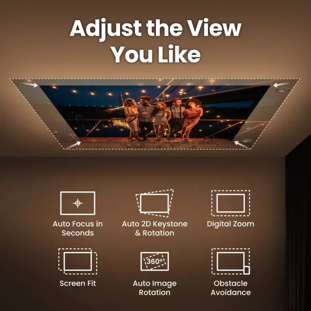 BenQ Portable Projectors BenQ GV32 - Full HD 1080p, 500lm 