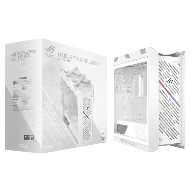 Case ASUS ROG Strix Helios II EATX Mid-Tower - White 