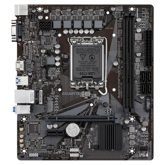 Motherboard GIGABYTE H610M H V2 Socket 1700, DDR5 rev 1.0, Micro ATX 