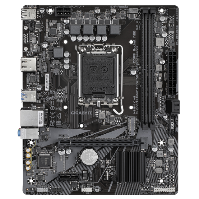 Motherboard GIGABYTE H610M K V2 DDR5, socket 1700, Micro ATX 