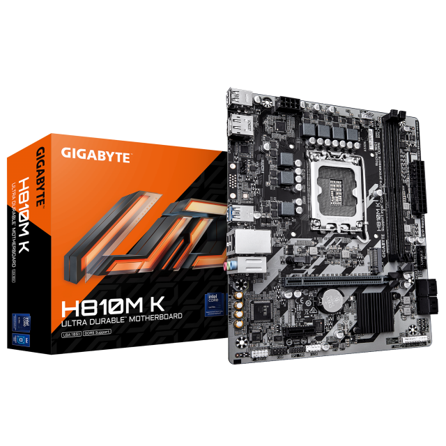Motherboard GIGABYTE H810M K, LGA 1851 