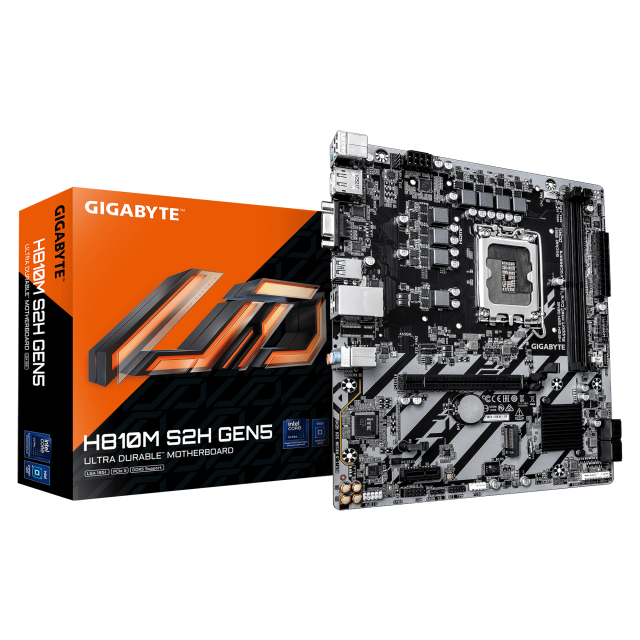 Motherboard GIGABYTE H810M S2H Gen5, LGA 1851, DDR5 