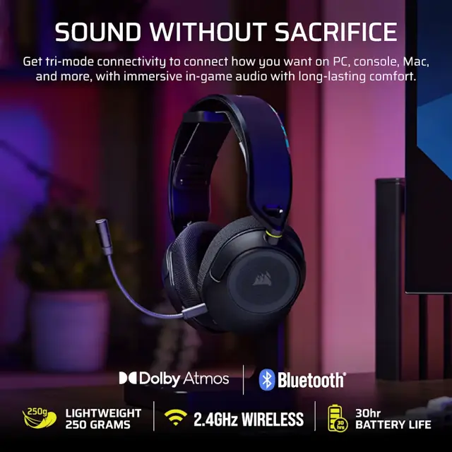 Wireless Gaming Headset Corsair HS35 v3 Carbon 