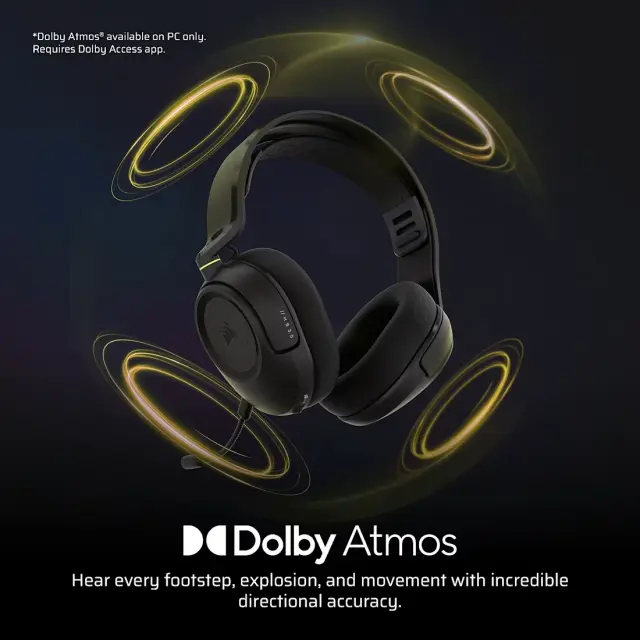 Wireless Gaming Headset Corsair HS35 v3 Carbon 