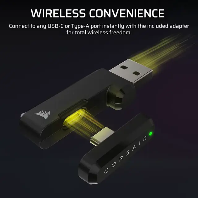 Wireless Gaming Headset Corsair HS35 v3 Carbon 
