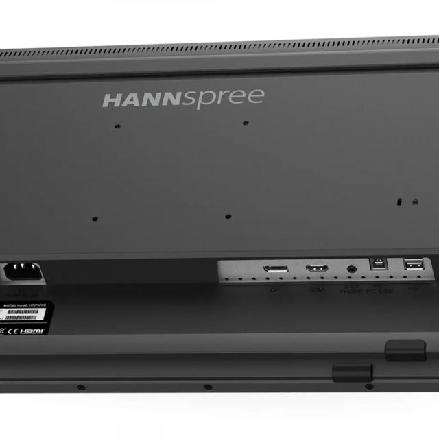 Touchscreen Monitor HANNSPREE HT279PPB, LED, 27 inch, Wide, Full HD, HDMI, DP, Black 