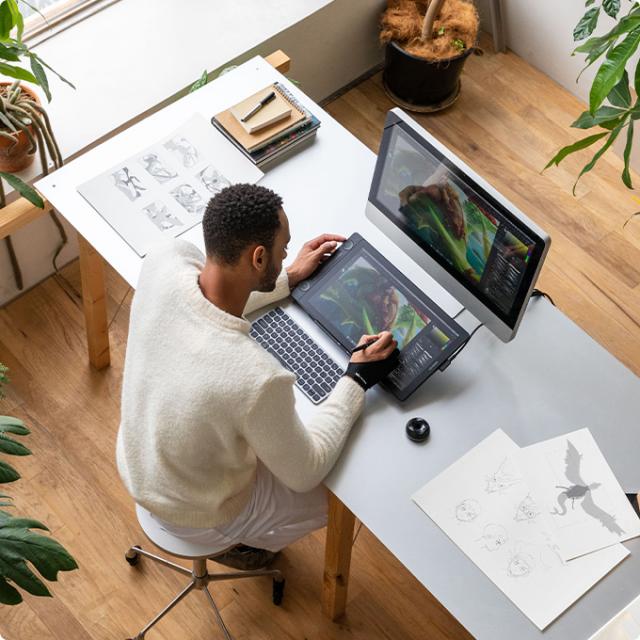 HUION  /Хюйън/ Графичен дисплей таблет Kamvas 16 GEN3 /без стойка/, GS1563 
