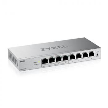 Switch ZyXEL GS-1200-8HPV3, 8 Ports, Gigabit, webmanaged
