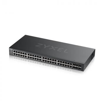 Switch ZyXEL GS-2220-50, 48-портов Layer2+, 44x Gb+ 4x Gbcombo (RJ45/SFP) + 2x Gb SFP, managed