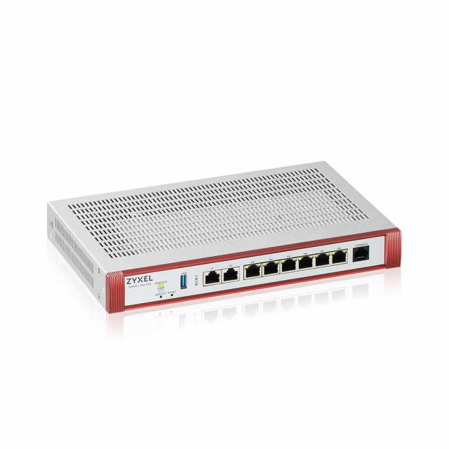 Firewall ZYXEL USG FLEX 200H 2x2.5Gbps 6x1Gbps, 1xUSB, no license 