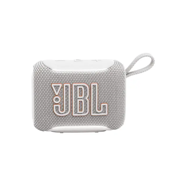 Bluetooth speaker JBL GO 5 White 4.8 W, battery up to 8 hours, USB TYPE-C charger 