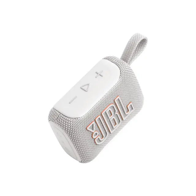 Bluetooth speaker JBL GO 5 White 4.8 W, battery up to 8 hours, USB TYPE-C charger 