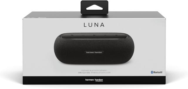 Bluetooth speaker Harman Kardon LUNA 1x25W RMS + 1x15W RMS, Waterproof, Rechargable battery, Black 