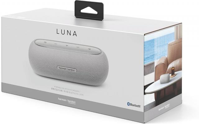 Bluetooth speaker Harman Kardon LUNA 1x25W RMS + 1x15W RMS, Waterproof, Rechargable battery, Grey 