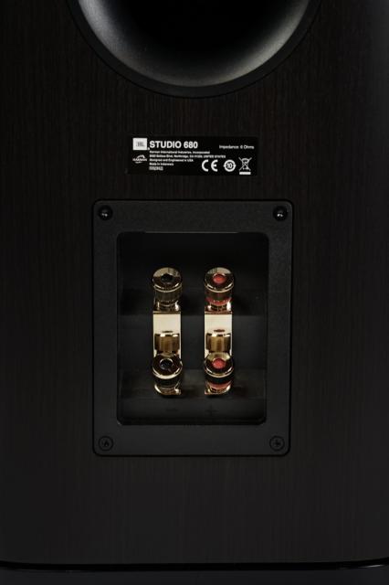 JBL Studio 680 speaker, 2.0, bass reflex 