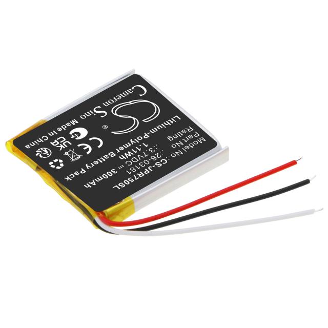 Battery for BLUETOOTH headphones  Jabra Engage 75, Engage 65 LiPo 3.7V 300mAh CAMERON SINO 