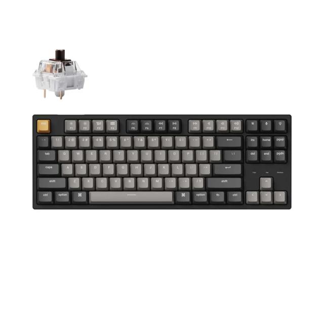 Механична клавиатура Keychron C1 Pro - K Pro Brown Switch, RGB Backlight 