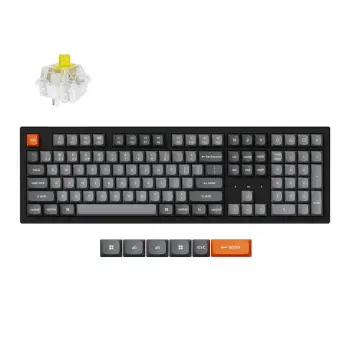 Mechanical Keychron K10 Max QMK/VIA Full Size - Keychron Super Brown Switch, RGB Backlight