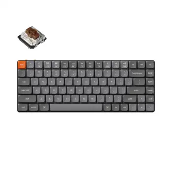 Wireless Mechanical Keyboard Keychron K3 MAX Black QMK/VIA - Brown Switch