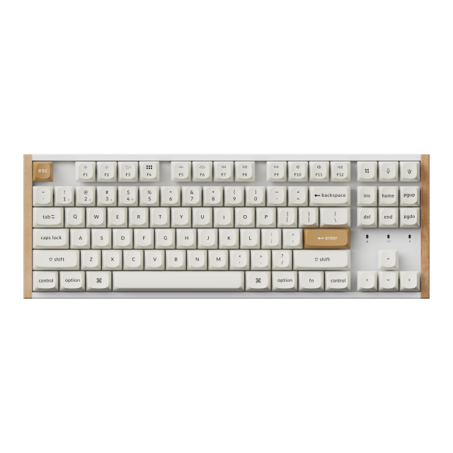 Mechanical Keyboard Keychron K8 HE Magnetic Switch - White Special Edition 