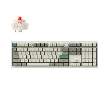 Механична клавиатура Keychron Q6 Max QMK Shell White - Gateron Jupiter Red