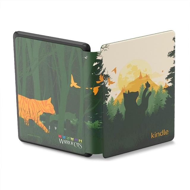 eBook четец Kindle Paperwhite Kids 6.8", 16GB, 2021, 11 генерация, IPX8, Warrior Cats 