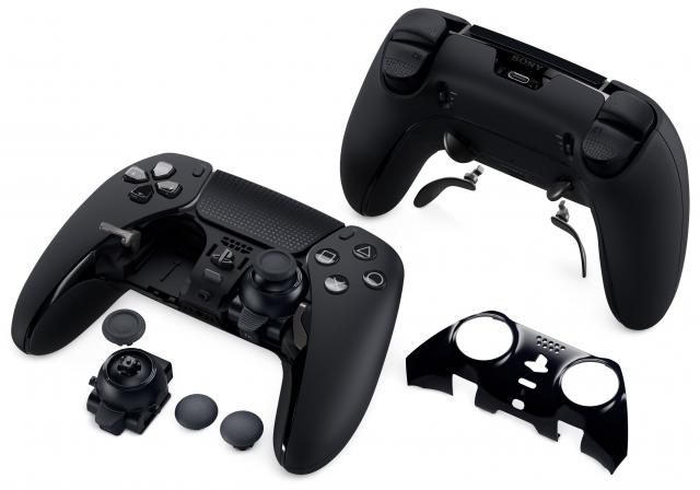 Sony PS5 DualSense Edge Wireless Controller - Midnight Black 
