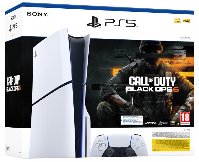 Конзола Sony PlayStation 5 (Slim) - Call Of Duty Black Ops 6 Bundle 