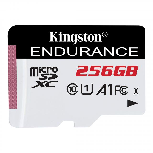 Карта памет Kingston 256GB Endurance microSDXC, C10, A1, UHS-I 