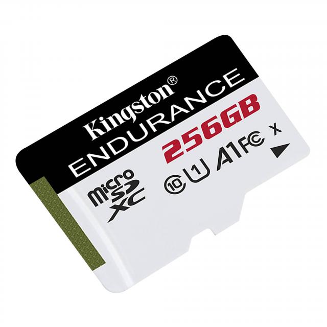 Карта памет Kingston 256GB Endurance microSDXC, C10, A1, UHS-I 