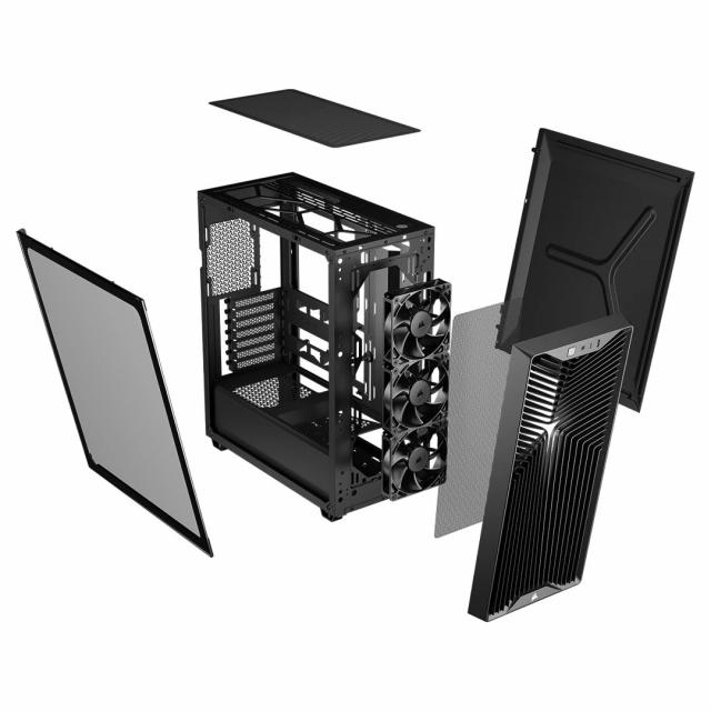 Case Corsair 3200D RS Mid-Tower Performance Case - Black 