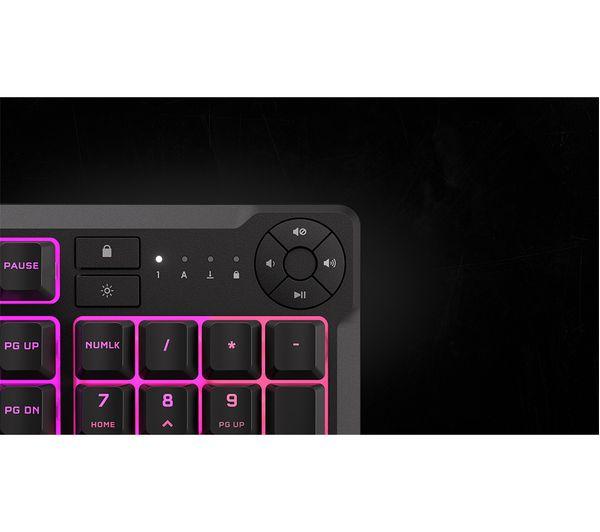 CORSAIR Геймърски бъндъл 4 в 1 - K55 CORE / HARPOON RGB PRO / HS35 Surround v2 / MM100 