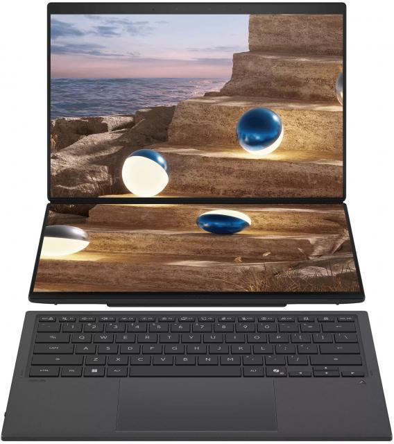 Notebook Asus Zenbook Duo 2026 UX8407AA-SN130X  - 14" OLED 3K Touch, Intel Core Ultra 9 386H, 32GB, 2TB SSD, Win 11 Pro 