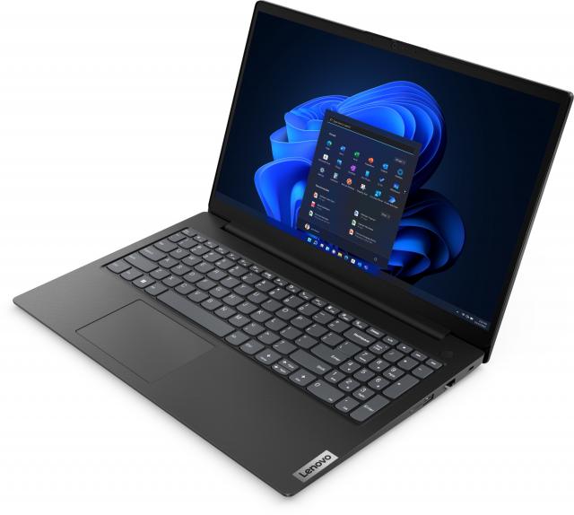 Лаптоп Lenovo V15 G4 AMN 82YU00YYBM - 15.6" FHD, Ryzen R5-7520U, 8GB DDR5, 512GB SSD G3, Free OS 