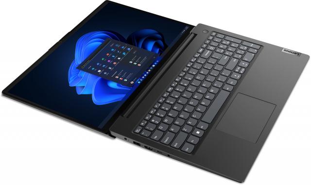 Лаптоп Lenovo V15 G4 AMN 82YU00YYBM - 15.6" FHD, Ryzen R5-7520U, 8GB DDR5, 512GB SSD G3, Free OS 