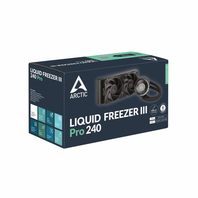 CPU Cooler Arctic Liquid Freezer III Pro 240 - Black 