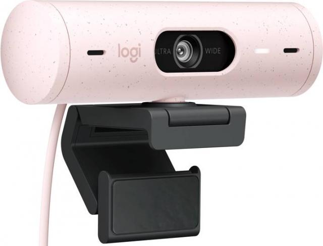 Logitech BRIO 500 Rose Full HD Webcam, mic, USB 
