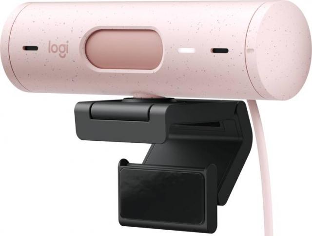 Logitech BRIO 500 Rose Full HD Webcam, mic, USB 