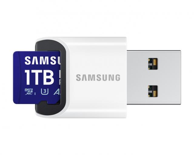 Memory card Samsung PRO Plus 1 TB, microSDXC UHS-I Class 10, Adapter 
