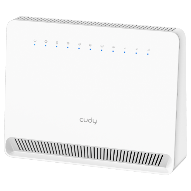 Wireless Router Cudy LT700E, AC1200, 4G, LTE CAT 6, 2.4/5 GHz, 300 - 867 Mbps 