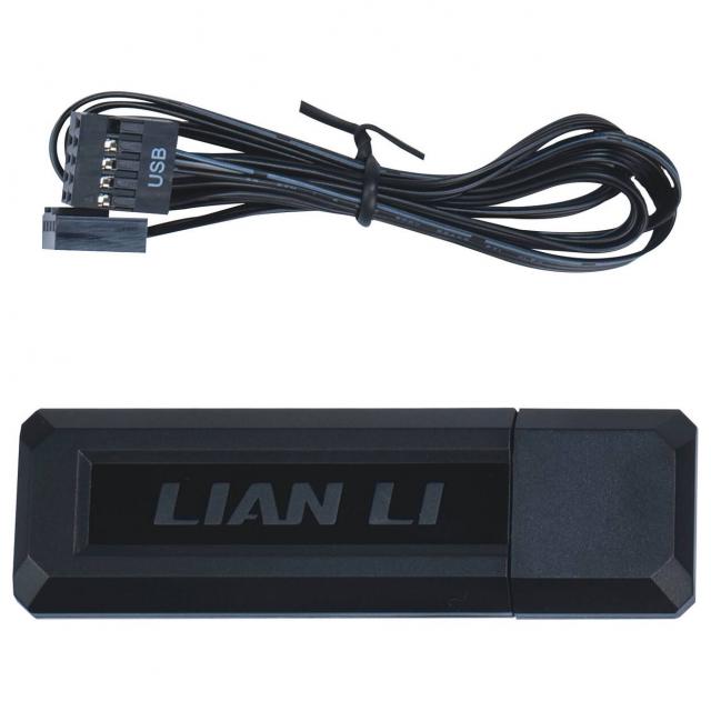 3Pack Fans Lian Li UNI FAN CL Wireless ARGB PWM - 120 mm Black + Controller 
