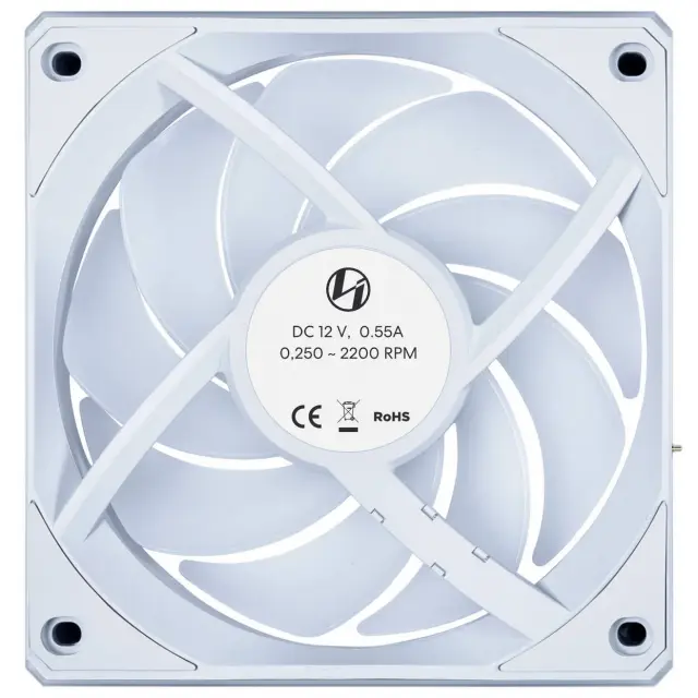 3Pack Fans Lian Li UNI FAN CL Wireless ARGB PWM - 120 mm White + Controller 