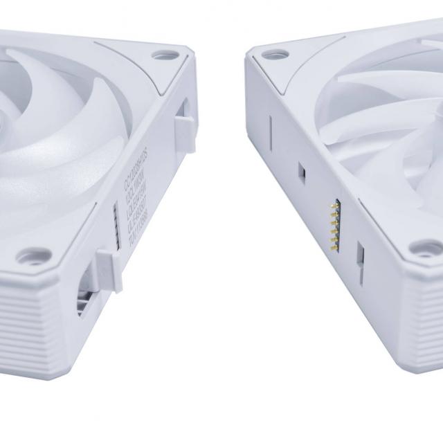 3Pack Fans Lian Li UNI FAN CL Wireless ARGB PWM - 120 mm White + Controller 