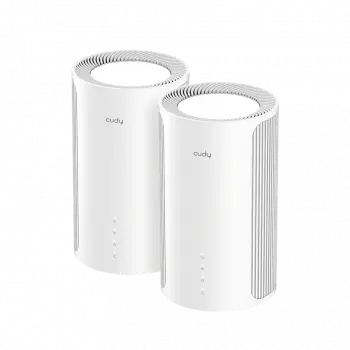 Безжична MESH система Cudy M11000 BE11000 Tri-Band 2.4/5/6Ghz 688 - 5765 Mbps - 2 Броя