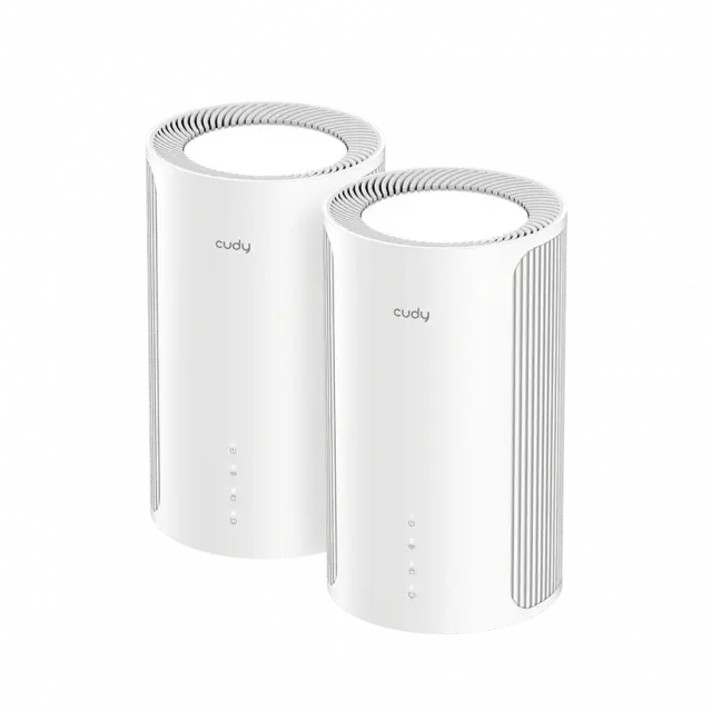 Безжична MESH система Cudy M11000 BE11000 Tri-Band 2.4/5/6Ghz 688 - 5765 Mbps - 2 Броя 