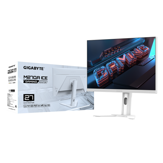 Gaming Monitor Gigabyte M27QA ICE, QHD(2560x1440), 180hz, 1 ms 